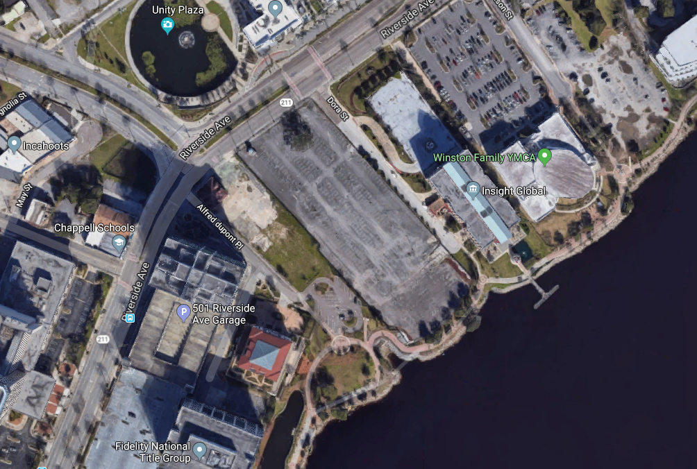 This Guidewell Parking Lot May Be The Site of a $145 Million Headquarters.