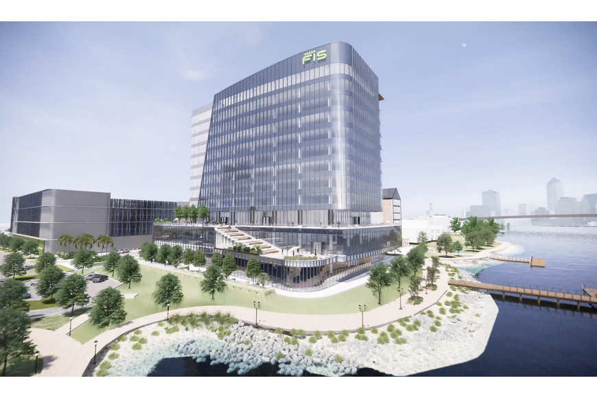 Image of an Artist's Rendering of the New Headquarters on Riverside Ave