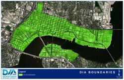 Downtown Investment Authority Boundary Map